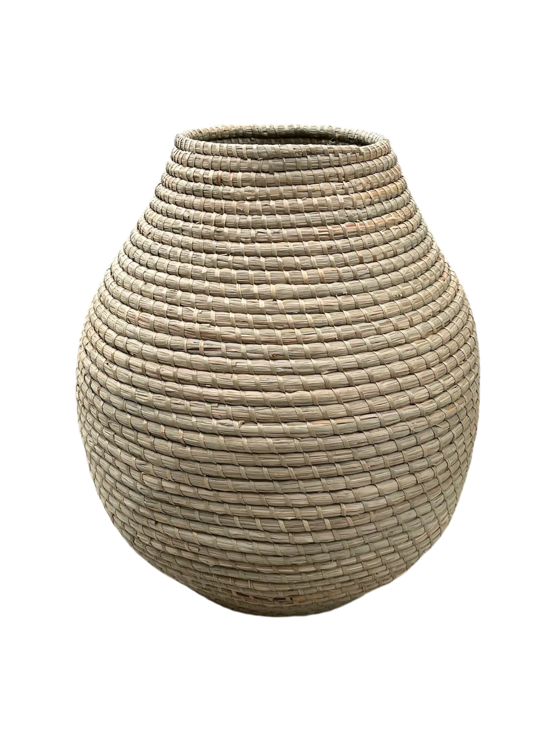 Handwoven Natural Basket Vase